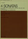 4 sonatas for violin and harpsichord for alto recorder and harpsichord 