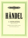 4 Sonaten f�r Blockfl�te (Violine) und Bc