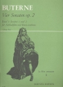 4 Sonaten op.2 Band 1 (Nr.1-2) f�r Altblockfl�te und Bc