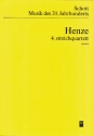 4. Streichquartett f�r Streichquartett Studienpartitur