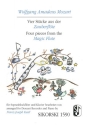 4 St�cke aus der Zauberfl�te f�r Sopranblockfl�te und Klavier