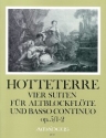 4 Suiten op.5 Band 1 (Nr.1-2) f�r Altblockfl�te und Bc