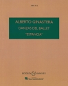 4 T�nze aus dem Ballett Estancia op.8a f�r Orchester Studienpartitur