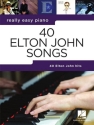 40 Elton John Songs: for really easy piano (with lyrics and chords)