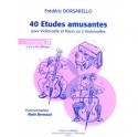 40 Etudes amusantes vol.3 no.21 � 30 difficiles pour violoncelle et piano (ou 2 violoncelles) partition