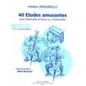 40 Etudes amusantes vol.4 no.31 � 40 difficiles pour violoncelle et piano (ou 2 violoncelles) partition