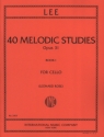 40 melodic Studies op.31 vol.1 (nos.1-22) for cello solo