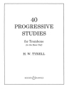 40 Progressive Studies f�r Posaune
