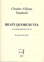 Beati quorum via op.38,3 fr gem Chor a cappella Partitur