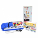 Melodica Set Blau (inkl. Melodica blau und Schule + CD)