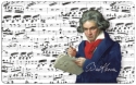 Frhstcksbrettchen Beethoven 23,5 x 14,5 cm