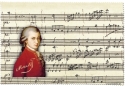 Brillenputztuch Mozart 18 x 12,5 cm