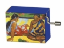 Spieluhr Melodie Spring Motiv Zwei Frauen von Tahiti (Gauguin)