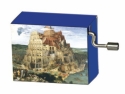 Spieluhr Melodie Ode an die Freude Motiv Turmbau von Babel (Bruegel)