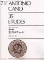 35 etudes for guitar