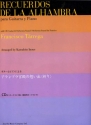 Trrega, Francisco Recuerdos de la Alhambra Gitarre und Klavier Ausgabe mit CD