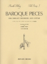 Baroque Pieces for descant recorder and guitar