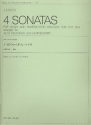 4 sonatas for violin and harpsichord for alto recorder and harpsichord 