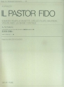 Il Pastor Fido Flte (Oboe, Violine) und Basso continuo Partitur und Stimmen