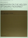 Meditation on the Melody of Gagaku Kotoriso Akkordeon und 2 Klarinetten