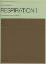 Respiration 1 for clarinet solo