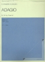 Adagio fr Streichquartett Partitur und Stimmen