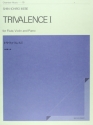 Trivalence I Flte, Violine und Klavier Spielpartitur