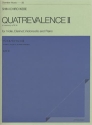 Quatrevalenze II Violine, Klarinette, Violoncello und Klavier Partitur