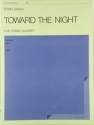 Satoh, Smei Toward the Night Streichquartett Partitur und Stimmen
