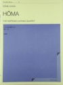 Satoh, Smei Homa Sopran und Streichquartett Partitur und Stimmen