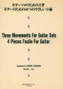 Tsukatani, Akihiro 3 Movements/4 Pieces Gitarre