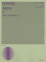 Arias from Oratorios Band 2 Gesang und Klavier