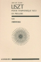 Les Preludes Orchester Studienpartitur