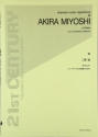 Miyoshi, Akira Litania Kontrabass und Schlagzeug Partitur
