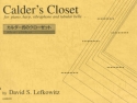 Lefkowitz, David S. Calder's Closet Klavier, Harfe, Vibraphon und Glockenspiel Partitur