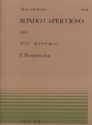 Mendelssohn Bartholdy, Felix Rondo Capriccioso Klavier