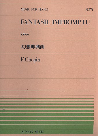 Fantasie impromptu op.66 for piano