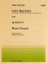 Five Walzer Klavier
