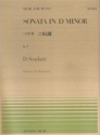 Sonate K 9 Klavier