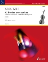 42 �tudes ou caprices f�r Violine