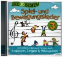 Die 30 Besten Spiel- und Bewegungslieder vol.3  CD