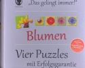 Blumen 4 Puzzles mit Erfolgsgarantie