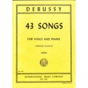 43 Songs for high voice and piano (fr/en)
