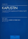 Concerto op.50 for alto saxophone and orchestra for alto saxophone and piano