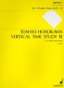 Vertical Time Study 3: for violin and piano