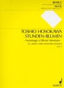 Stunden-Blumen fr Klarinette, Violine, Violoncello und Klavier Partitur und Stimmen