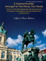 5 classical Favorites for 2 pianos 4 hands score (2 copies required for performance)
