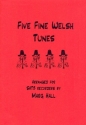 5 fine Welsh tunes for 4 recorders (SATB) score and parts