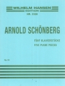 5 Klavierst�cke op.23