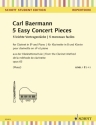 5 leichte Vortragsst�cke aus op.63 f�r Klarinette und Klavier